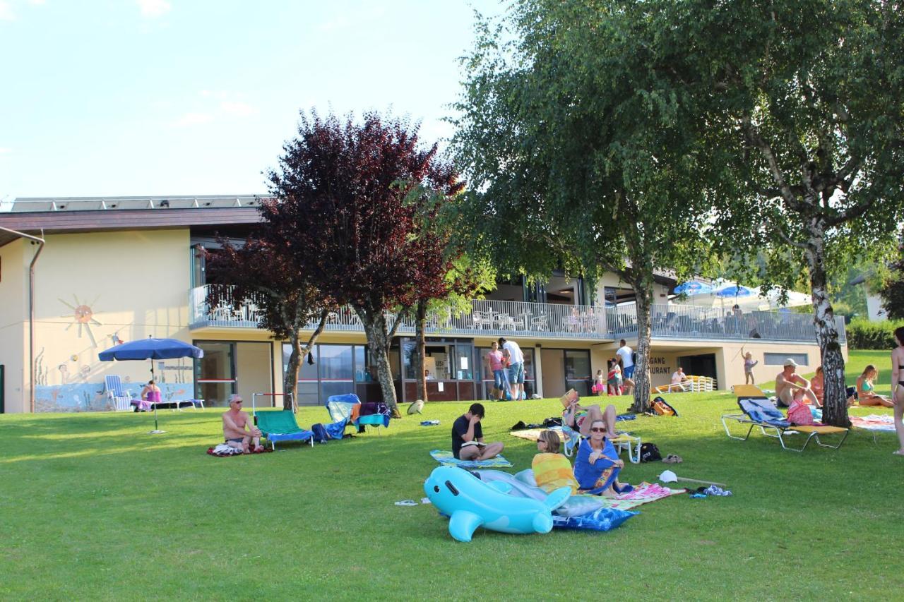 Ferienwohnung Schellander Privatstrand Velden am Wörthersee Dış mekan fotoğraf