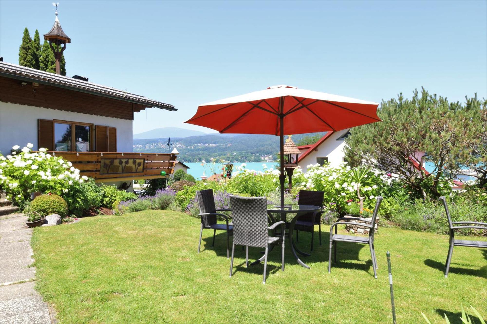 Ferienwohnung Schellander Privatstrand Velden am Wörthersee Dış mekan fotoğraf